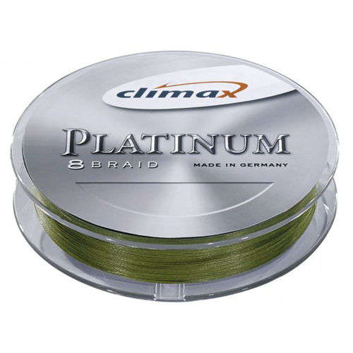 Climax Platinum 8 Braid khaki Schnur 0,18mm/16,9kg