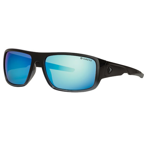 Greys G2 Polarisationsbrille Gloss Black Fade/Blue Mirror
